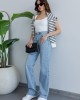 Kesik Paça Wide Leg Jean - BUZ MAVİ Kesik Paça Wide Leg Jean - BUZ MAVİ